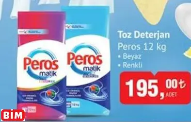 PEROS TOZ DETERJAN PEROS TOZ DETERJAN